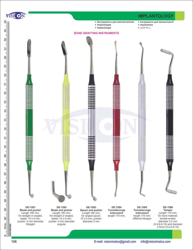 Vision Instruments Company Instruments